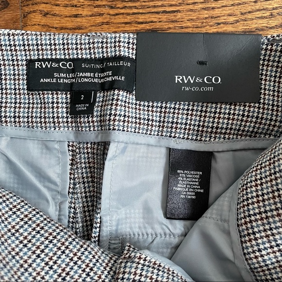 RW&Co - Curvy Fit Slim Leg Ankle Pant - Picture 4 of 8